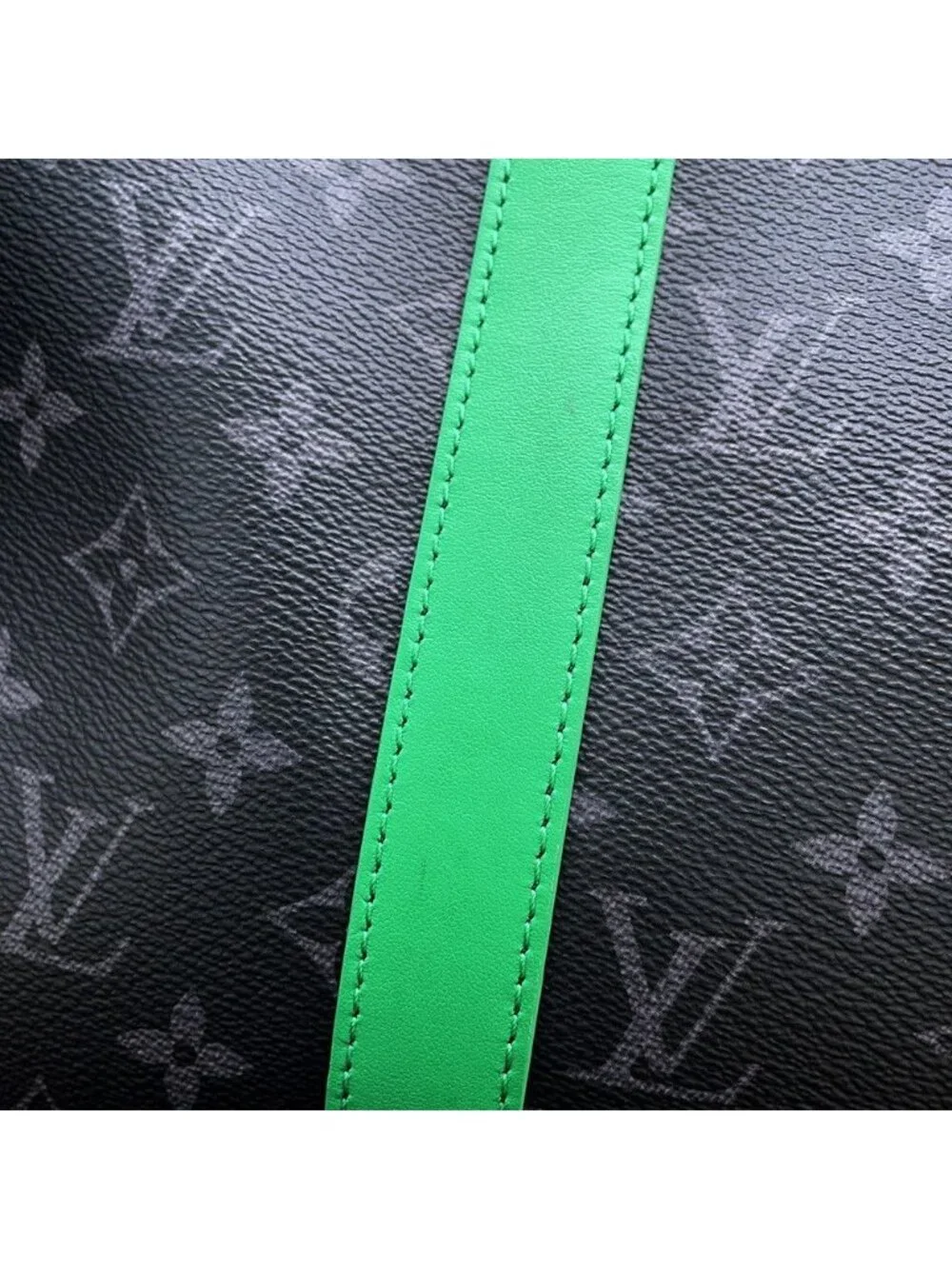 Louis Vuitton Boston Bag Monogram Eclipse Keepall Bandouliere 50 Black